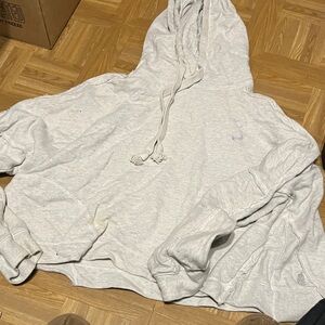 FP Movement by Free People Light Gray Hoodie